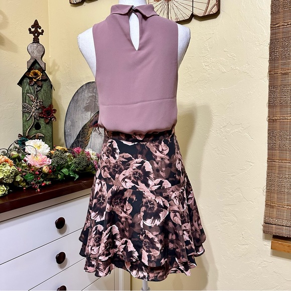 Outfit! Reiss Purple and Black Skirt Naked Zebra Top - Picture 10 of 12